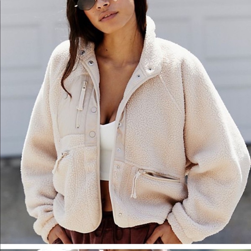 Free People Hit the Slopes Fleece jacket